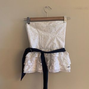 Girls Abercrombie lace formal tube top
